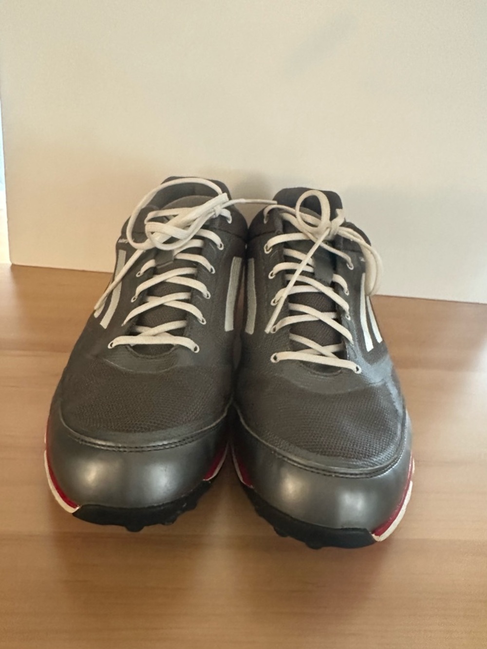 Adidas Adizero Gray Red Cleats | Men’s 11.5 - Picture 4 of 9